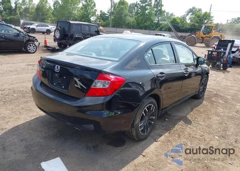 2012 Honda Civic Ex from USA, damaged, VIN 19XFB2F86CE102721